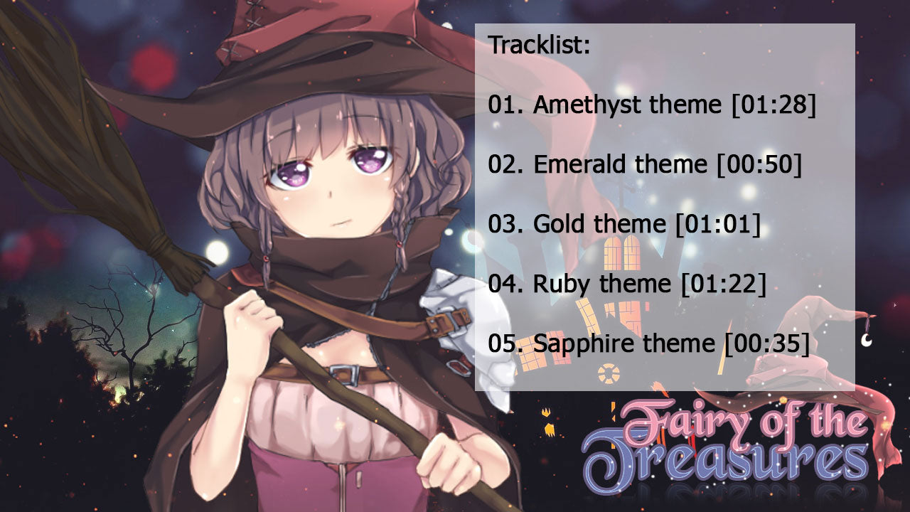 Buy Fairy of the treasures - Soundtrack DLC Steam Key Default Title Steam key – fast digital delivery | Volt Keys
