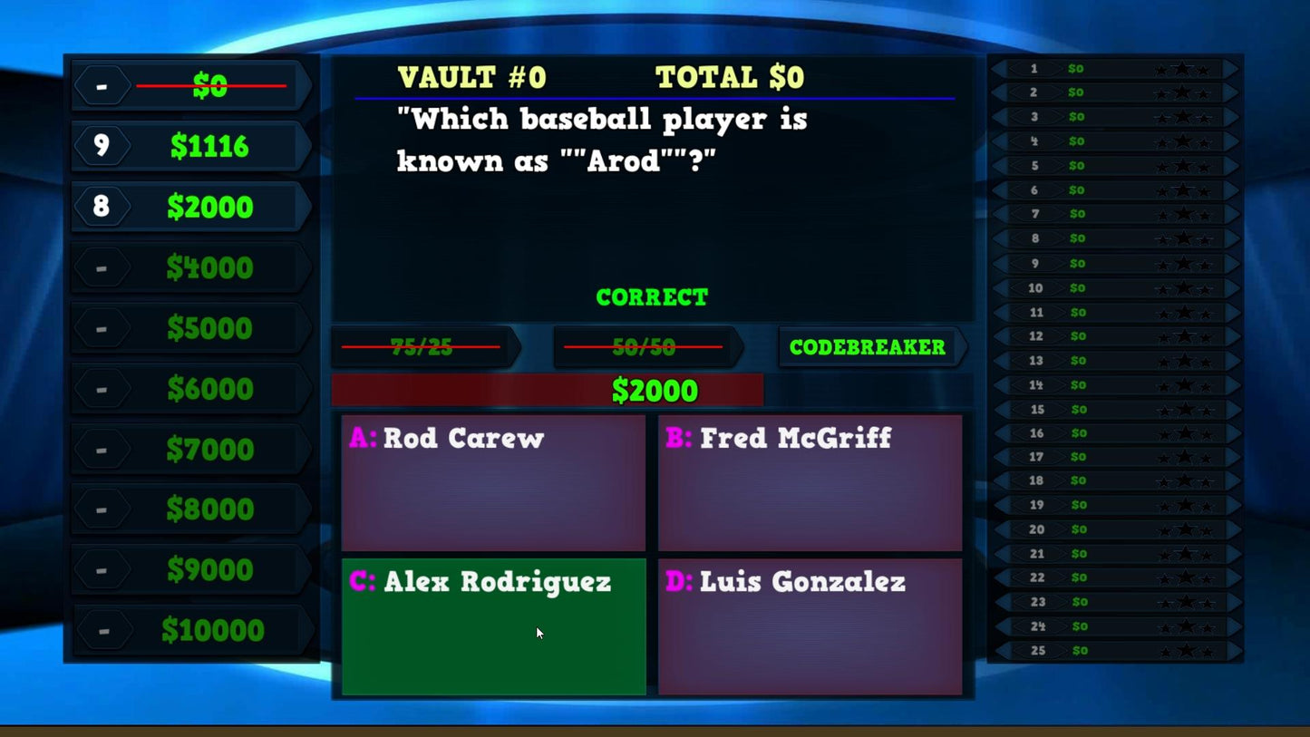 Buy Trivia Vault Baseball Trivia Steam Key Default Title Steam key – fast digital delivery | Volt Keys