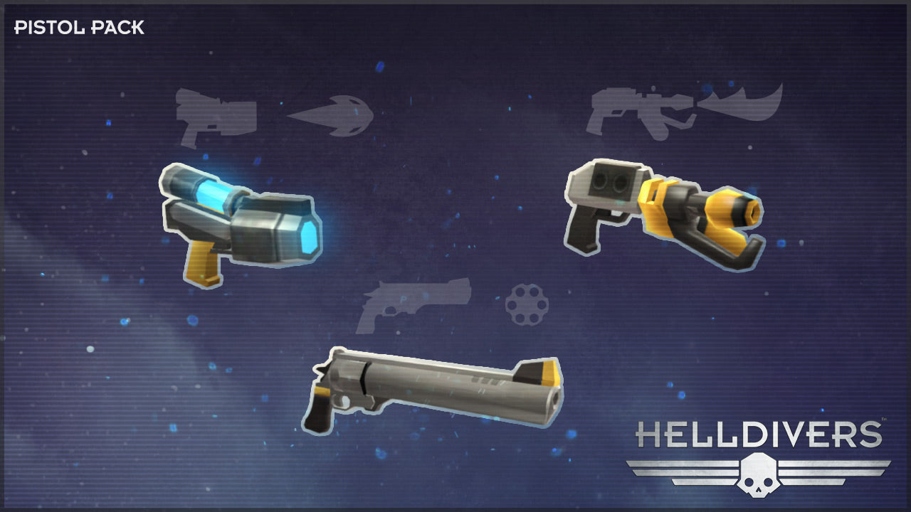 Buy HELLDIVERS - Pistols Perk Pack DLC Steam Key Default Title Steam key – fast digital delivery | Volt Keys