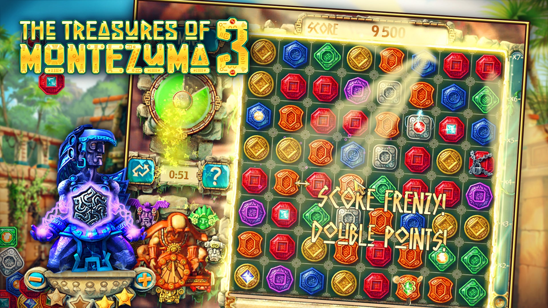 Buy The Treasures of Montezuma 3 PC Steam Key Default Title Steam key – fast digital delivery | Volt Keys