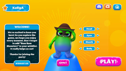 Bum Bum Monsterz PC Steam Key