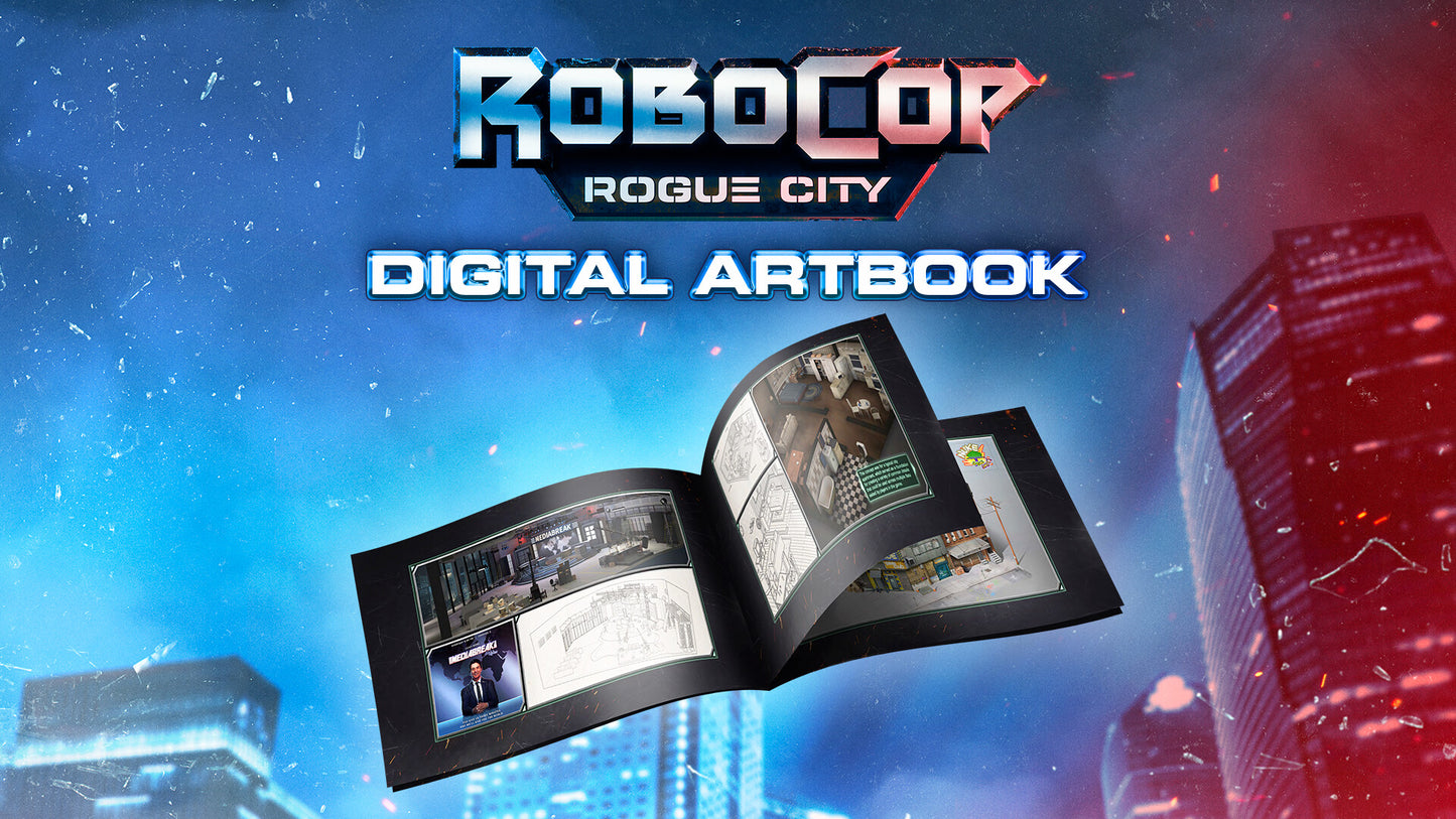 Buy Robocop: Rogue City - Digital Artbook DLC Steam Key Default Title Steam key – fast digital delivery | Volt Keys