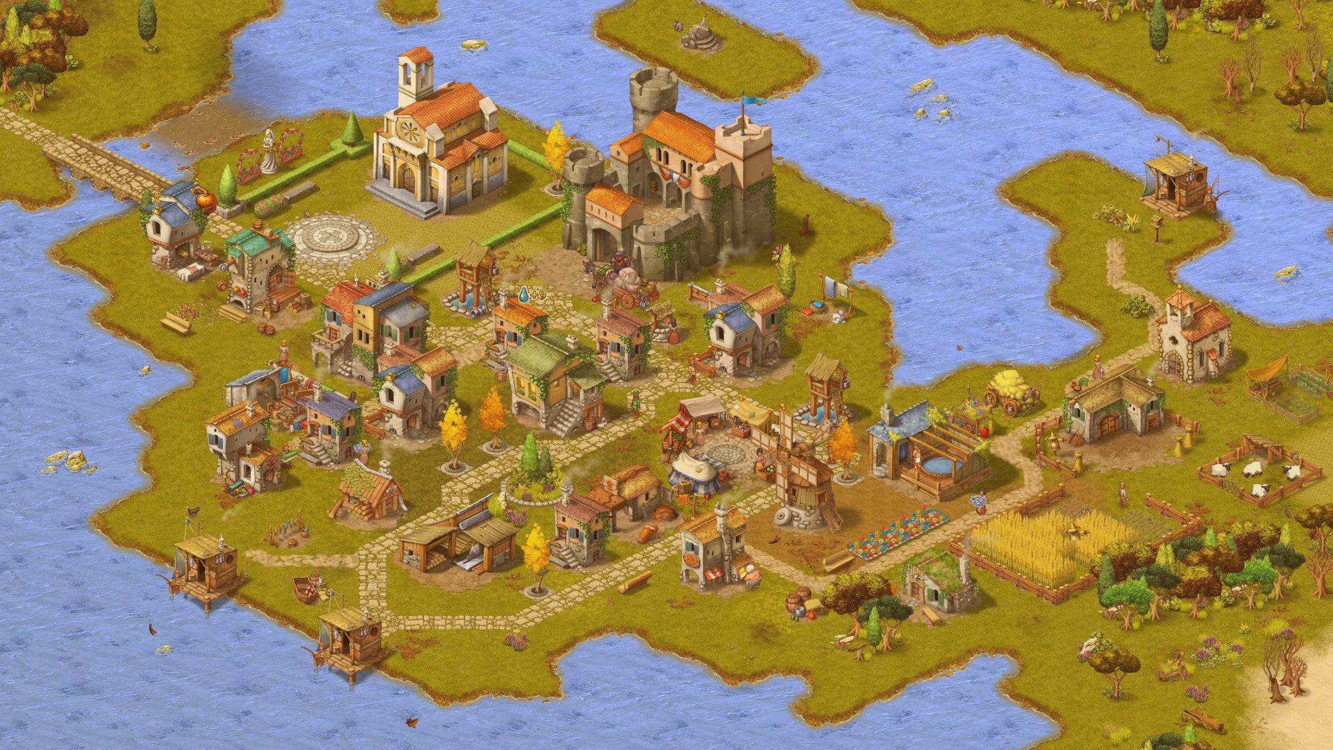 Buy Townsmen - A Kingdom Rebuilt: The Seaside Empire DLC Steam Key Default Title Steam key – fast digital delivery | Volt Keys