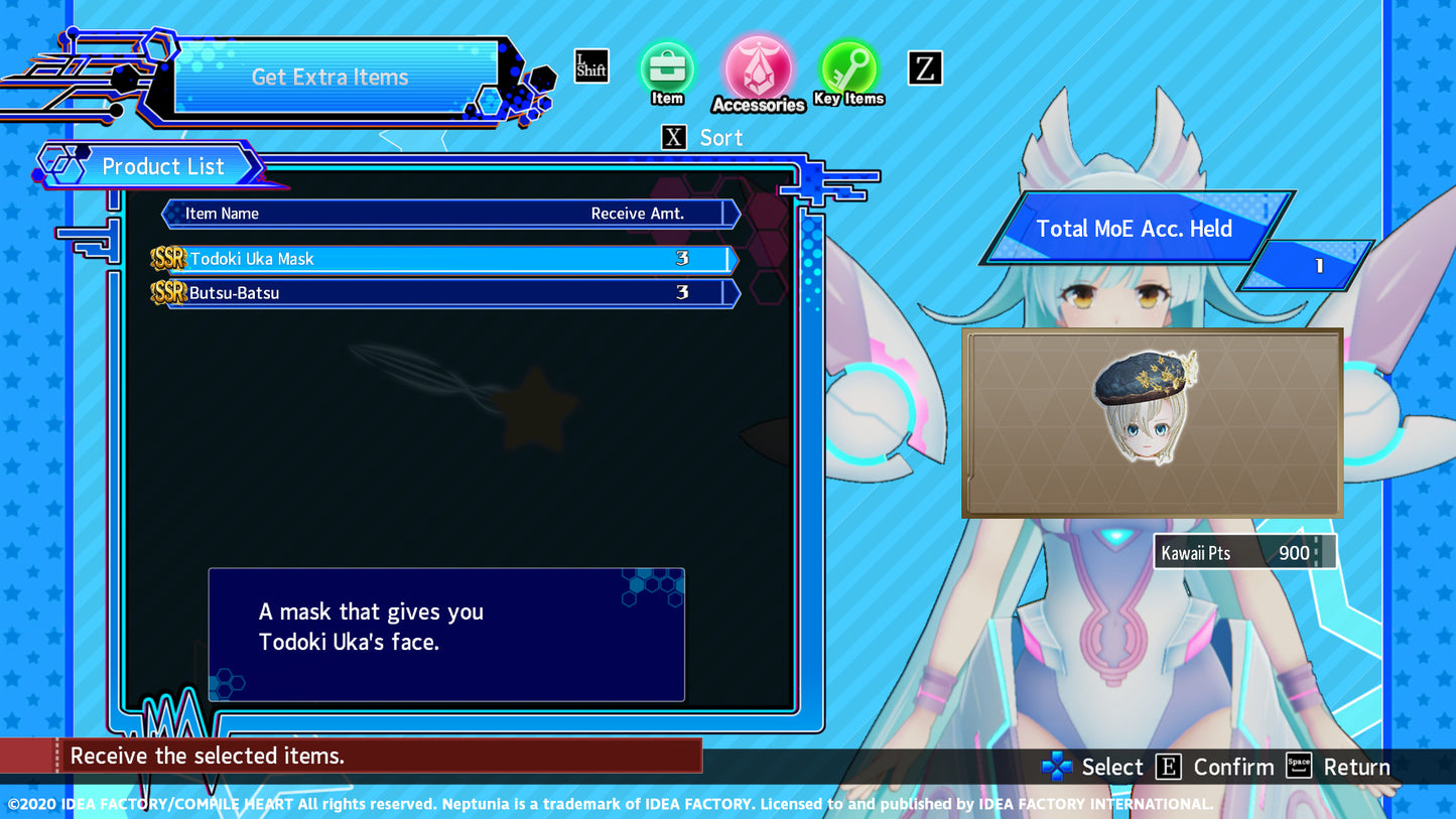 Neptunia Virtual Stars - Todoki Uka Pack DLC PC Steam Key