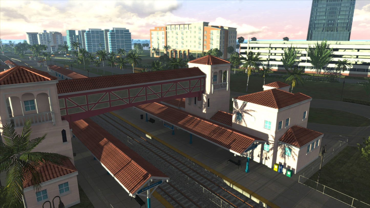Buy Train Simulator: Miami - West Palm Beach Route Add-On DLC Steam Key Default Title Steam key – fast digital delivery | Volt Keys