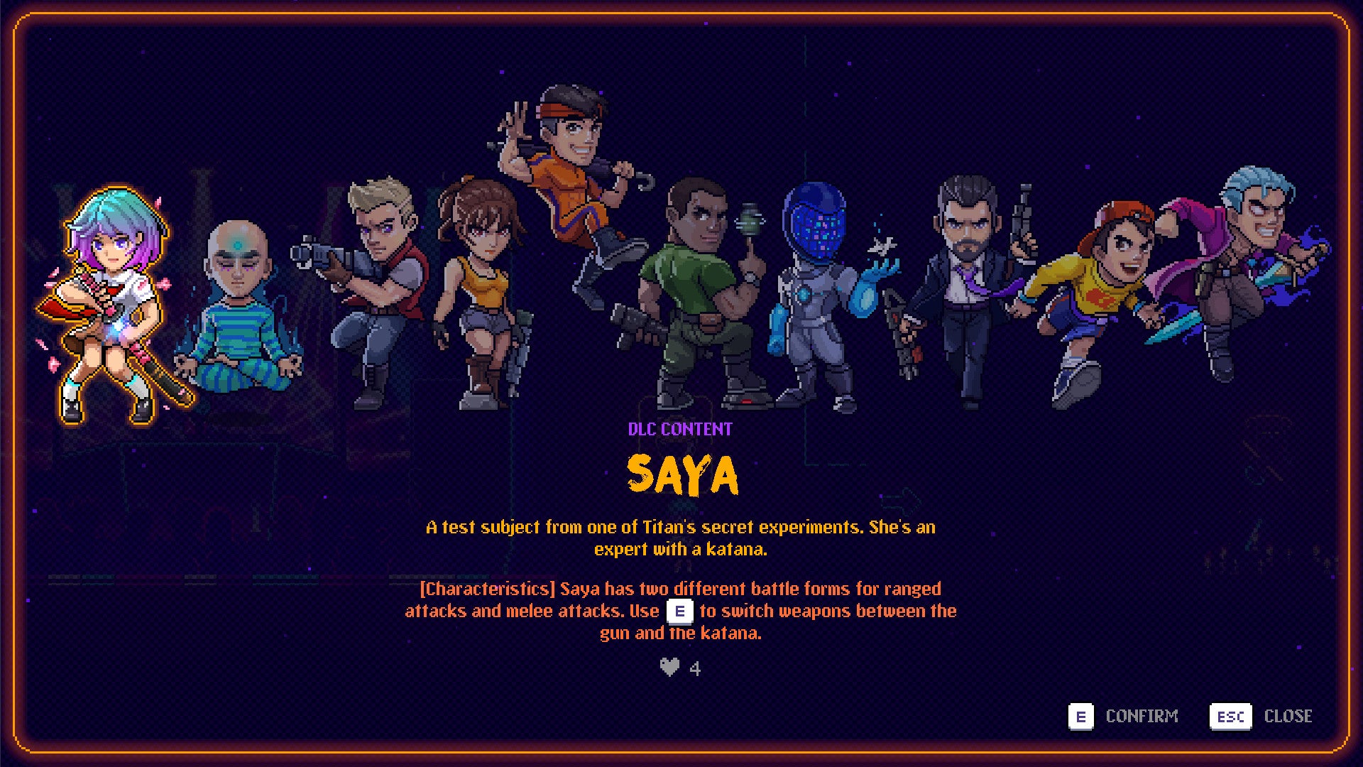 Buy Neon Abyss - Lovable Rogues Pack DLC Steam Key Default Title Steam key – fast digital delivery | Volt Keys