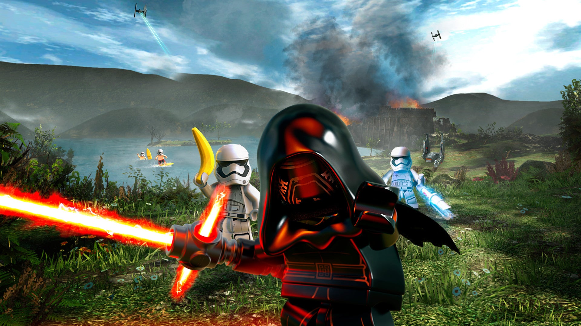 Buy LEGO Star Wars: The Force Awakens - First Order Siege of Takodana Level Pack DLC Steam Key Default Title Steam key – fast digital delivery | Volt Keys