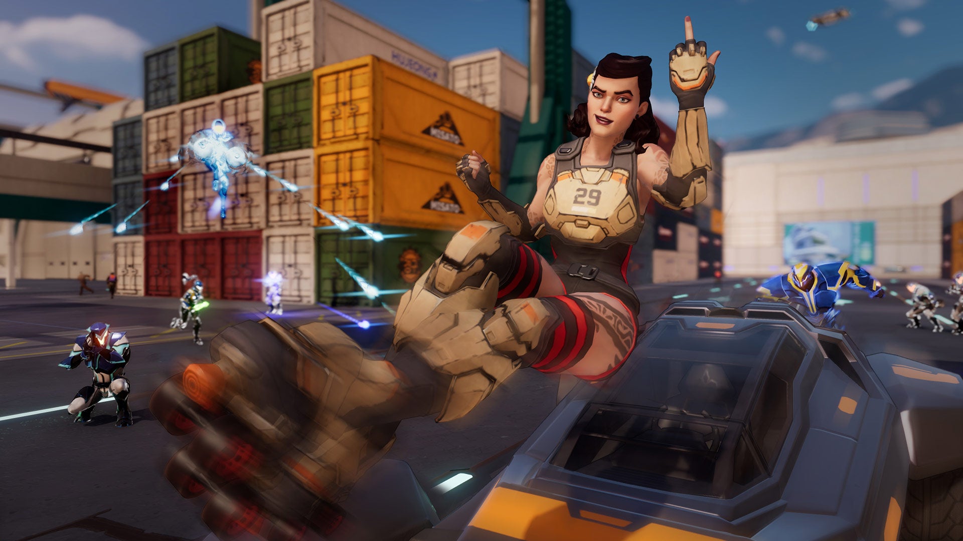 Buy Agents of Mayhem - Legal Action Pending Day One Edition Steam Key Default Title Steam key – fast digital delivery | Volt Keys