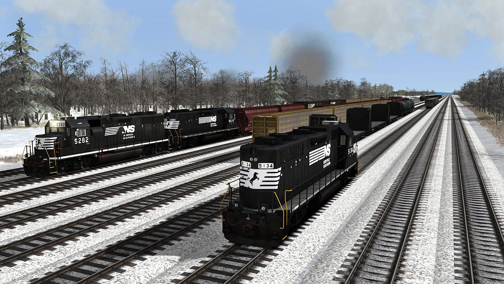 Buy Train Simulator: Norfolk Southern N-Line Route Add-On DLC Steam Key Default Title Steam key – fast digital delivery | Volt Keys