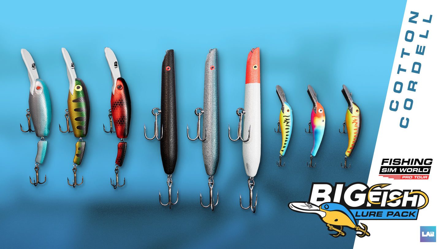 Buy Fishing Sim World: Pro Tour - Big Fish Lure Pack DLC Steam Key Default Title Steam key – fast digital delivery | Volt Keys
