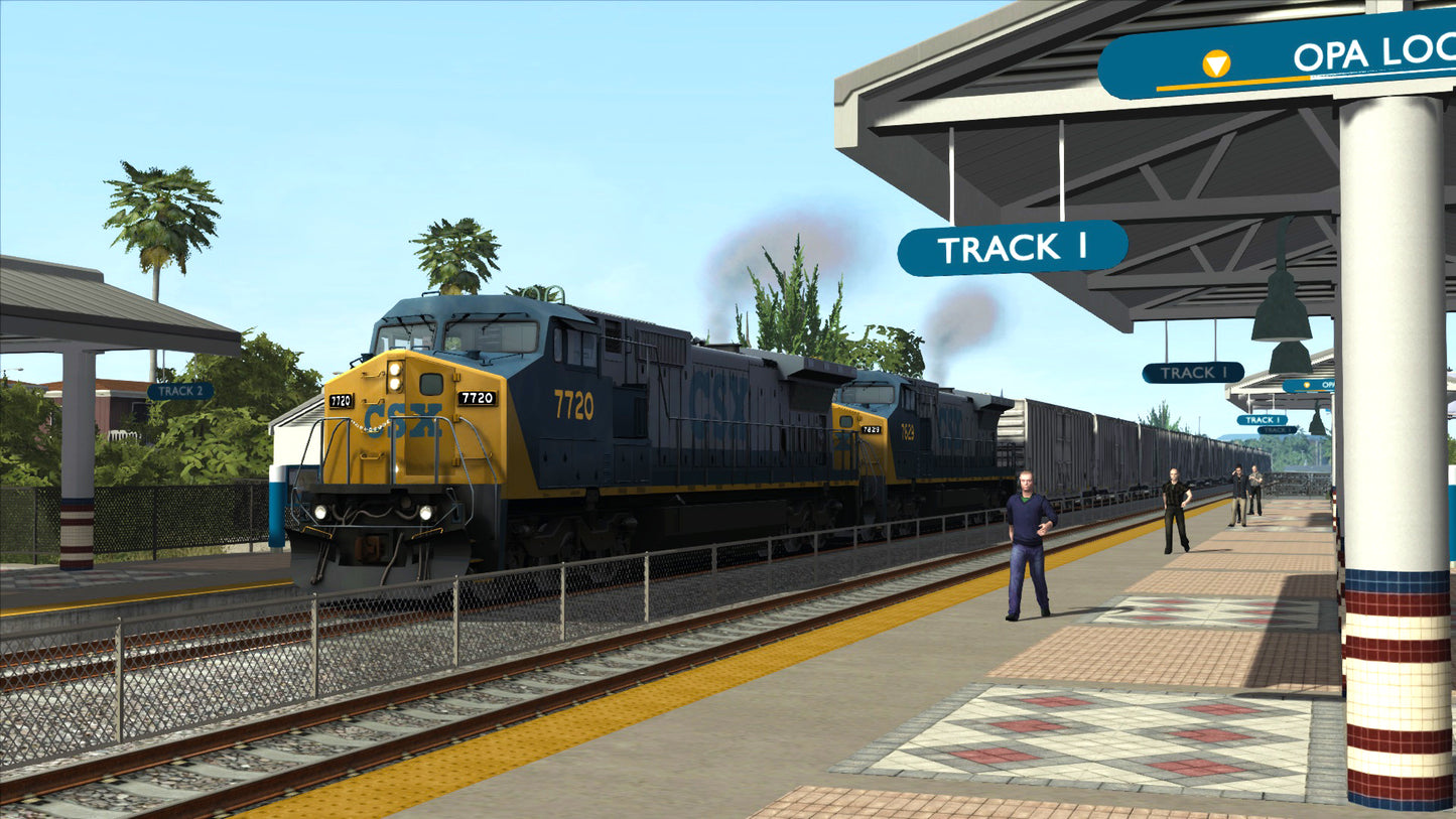 Buy Train Simulator: Miami - West Palm Beach Route Add-On DLC Steam Key Default Title Steam key – fast digital delivery | Volt Keys