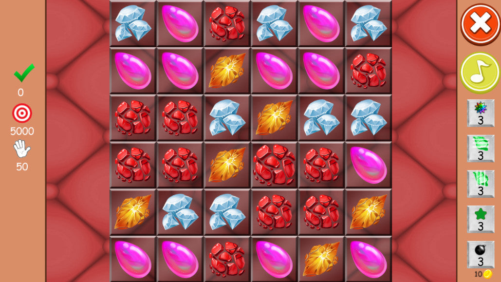 Buy Mighty Gemstones Steam Key Default Title Steam key – fast digital delivery | Volt Keys