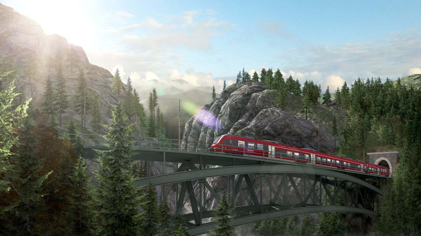 Buy Train Simulator: Mittenwaldbahn: Garmisch-Partenkirchen - Innsbruck Route Add-On DLC Steam Key Default Title Steam key – fast digital delivery | Volt Keys