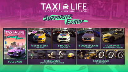 Buy Taxi Life: A City Driving Simulator - Supporter Pack DLC PC Steam Key Default Title Steam key – fast digital delivery | Volt Keys