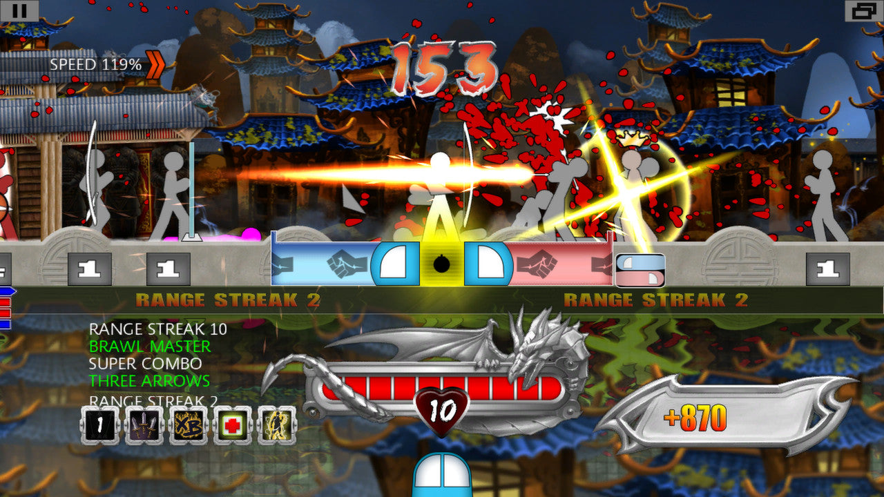 Buy One Finger Death Punch Steam Key Default Title Steam key – fast digital delivery | Volt Keys