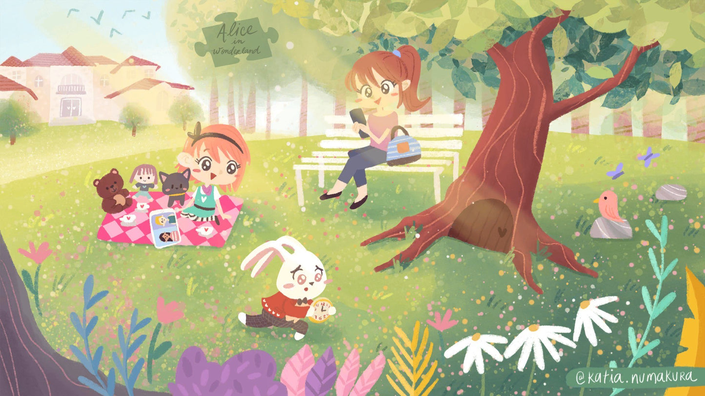 Buy Alice in Wonderland - a jigsaw puzzle tale Steam Key Default Title Steam key – fast digital delivery | Volt Keys