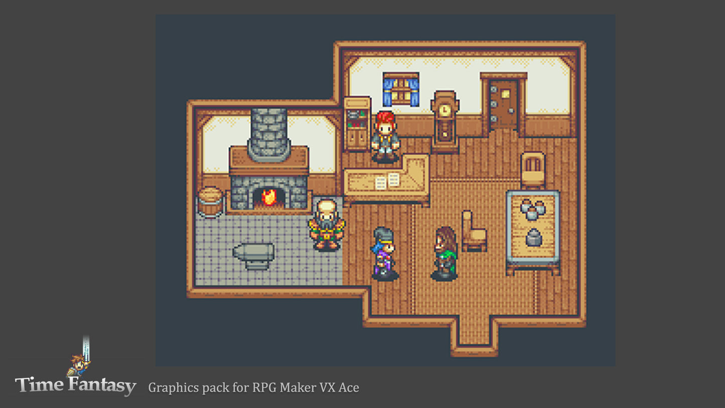 Buy RPG Maker VX Ace - Time Fantasy DLC Steam Key Default Title Steam key – fast digital delivery | Volt Keys