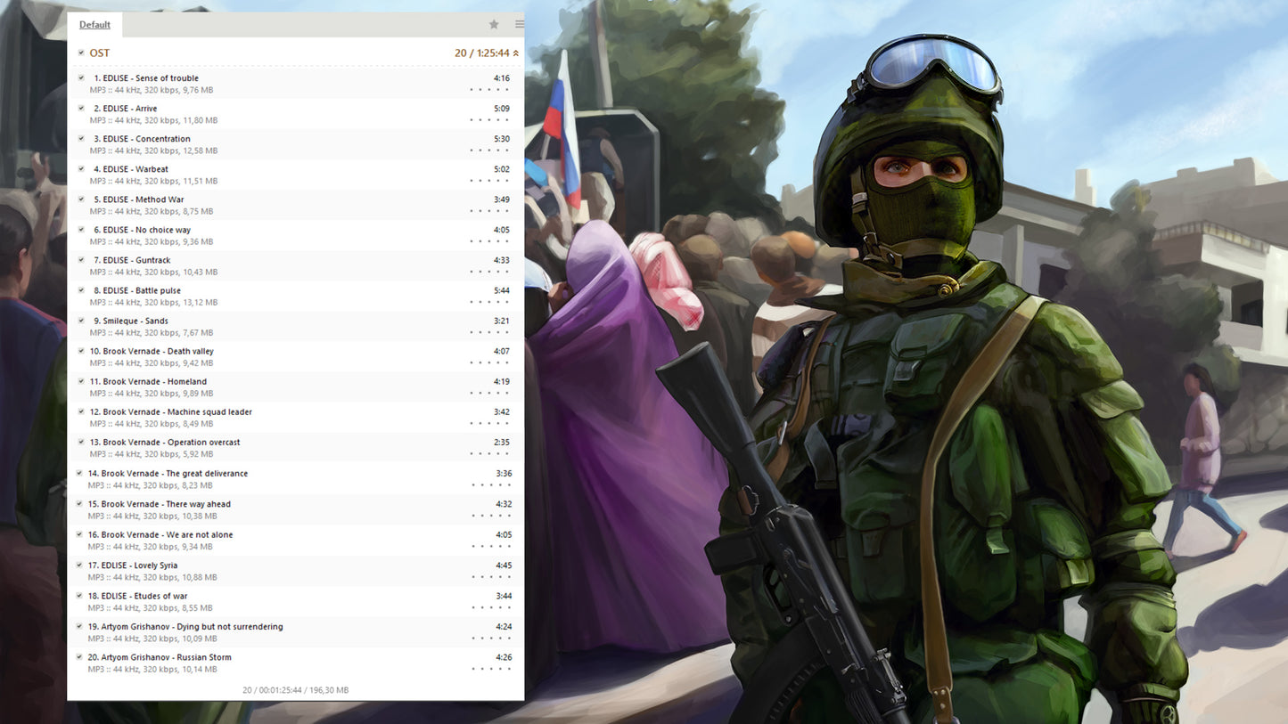 Syrian Warfare - Original Soundtrack DLC PC Steam Key