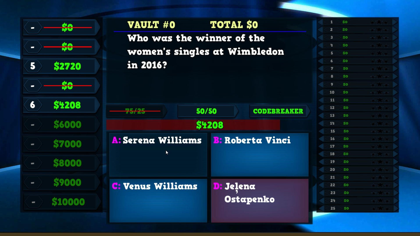 Buy Trivia Vault Tennis Trivia Steam Key Default Title Steam key – fast digital delivery | Volt Keys