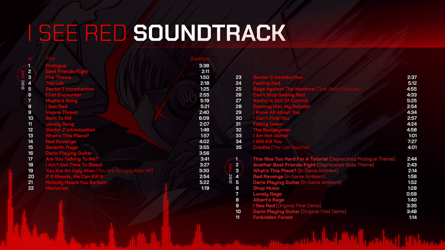 I See Red - Soundtrack DLC PC Steam Key