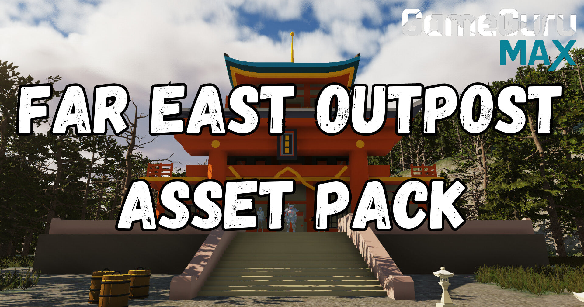 Buy GameGuru MAX - Low Poly Asset Pack - Far East Outpost DLC PC Steam Key Default Title Steam key – fast digital delivery | Volt Keys
