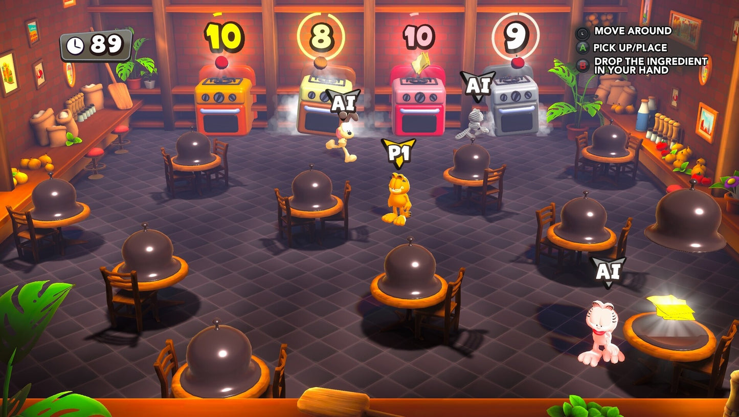 Buy Garfield Lasagna Party Steam Key Default Title Steam key – fast digital delivery | Volt Keys