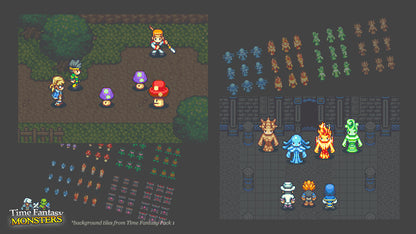 Buy RPG Maker VX Ace - Time Fantasy - Monsters Steam Key Default Title Steam key – fast digital delivery | Volt Keys