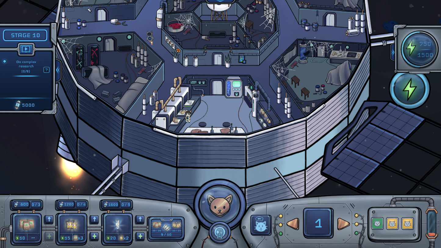 Buy Catellite-609: feline space adventure Steam Key Default Title Steam key – fast digital delivery | Volt Keys
