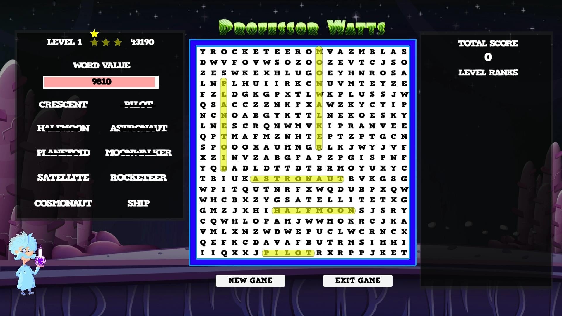 Buy Professor Watts Word Search: Space Voyage PC Steam Key Default Title Steam key – fast digital delivery | Volt Keys