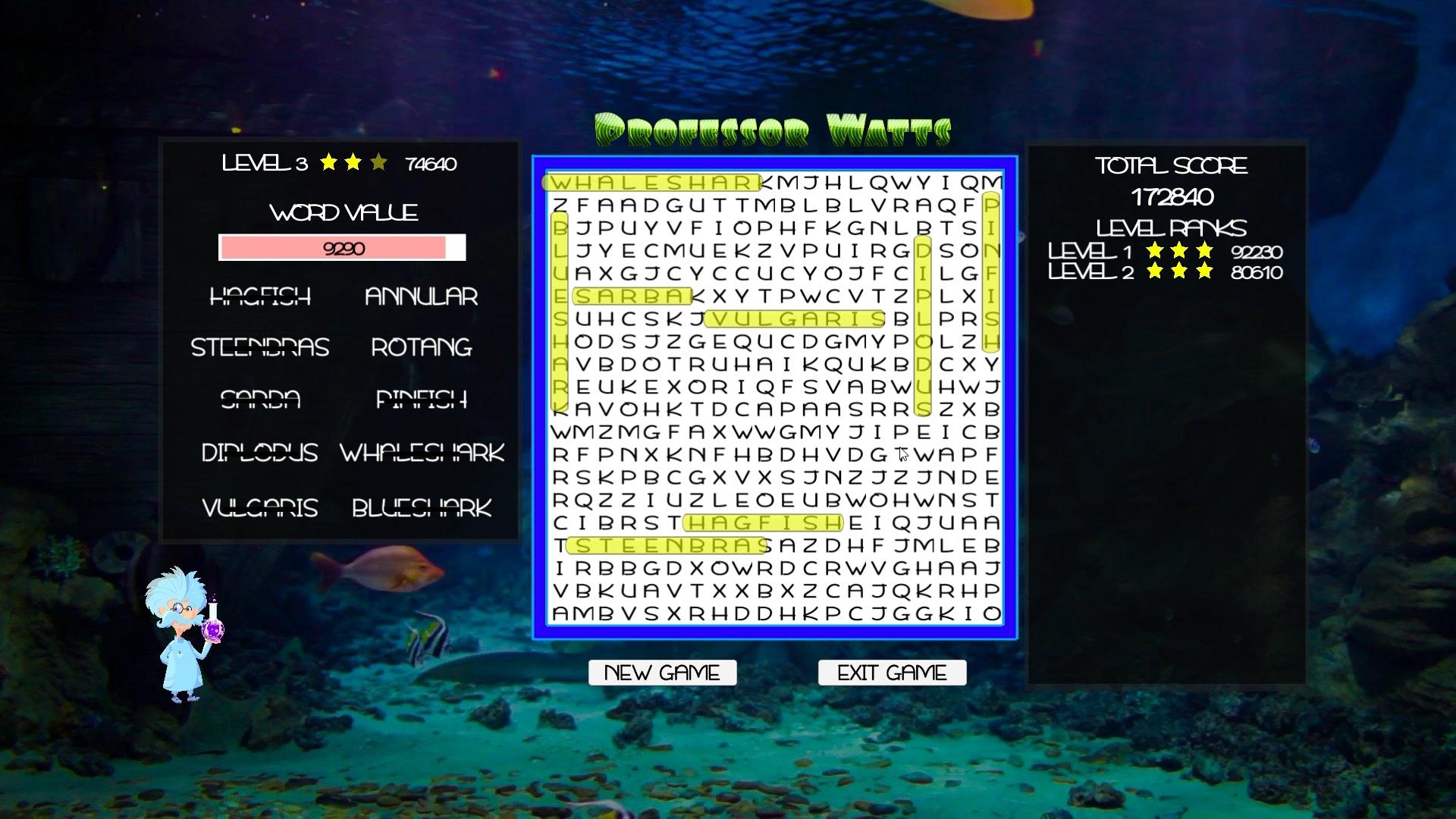 Buy Professor Watts Word Search: Into The Ocean Steam Key Default Title Steam key – fast digital delivery | Volt Keys