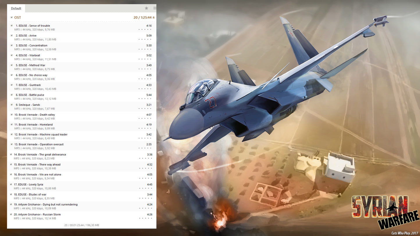 Syrian Warfare - Original Soundtrack DLC PC Steam Key