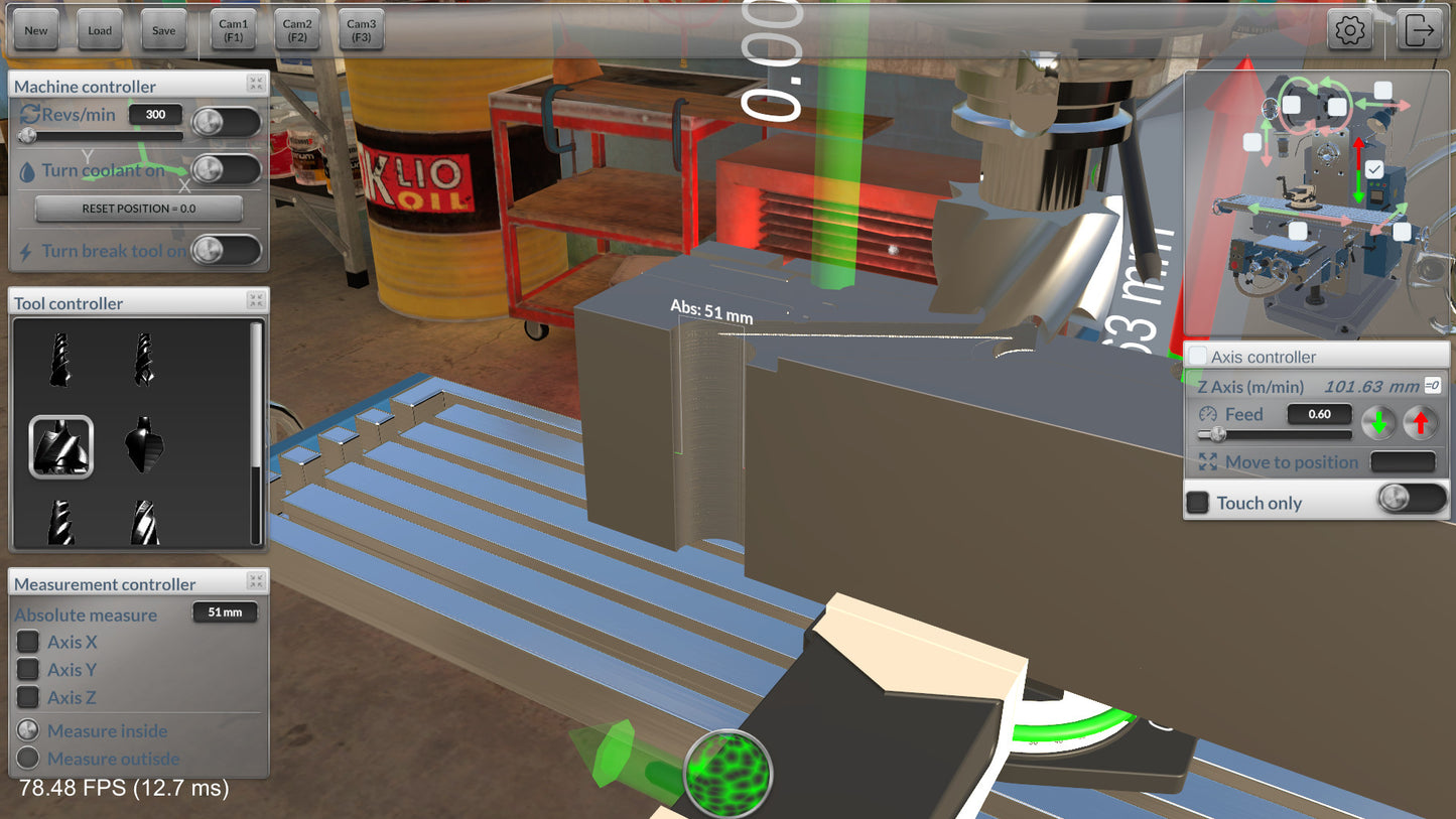 Buy Milling machine simulator Steam Key Default Title Steam key – fast digital delivery | Volt Keys