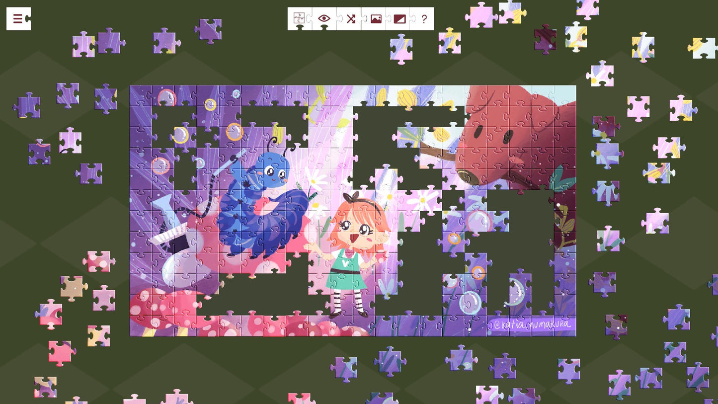 Buy Alice in Wonderland - a jigsaw puzzle tale Steam Key Default Title Steam key – fast digital delivery | Volt Keys