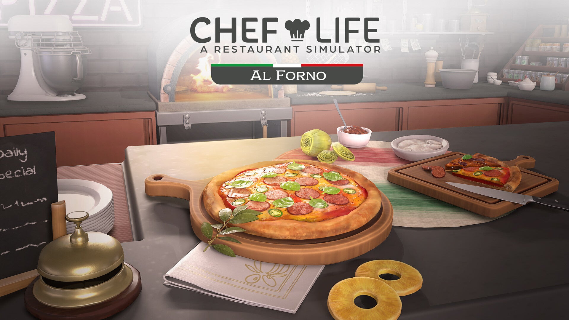 Buy Chef Life: A Restaurant Simulator - Al Forno Pack DLC Steam Key Default Title Steam key – fast digital delivery | Volt Keys