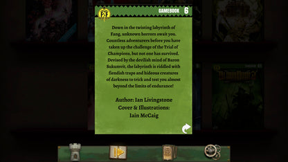 Buy Fighting Fantasy Classics - Deathtrap Dungeon DLC Steam Key Default Title Steam key – fast digital delivery | Volt Keys