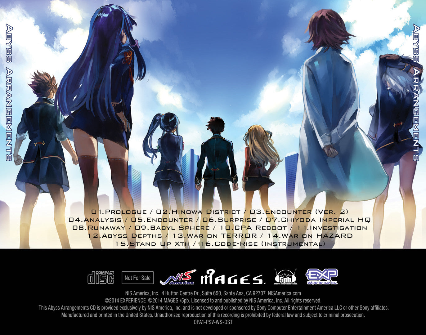 Buy Operation Abyss: New Tokyo Legacy - Digital Soundtrack DLC Steam Key Default Title Steam key – fast digital delivery | Volt Keys