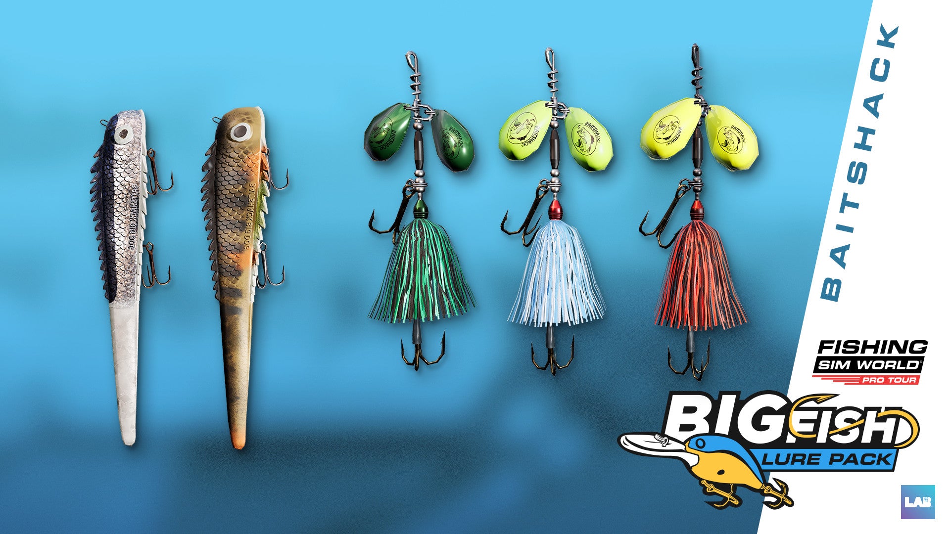 Buy Fishing Sim World: Pro Tour - Big Fish Lure Pack DLC Steam Key Default Title Steam key – fast digital delivery | Volt Keys