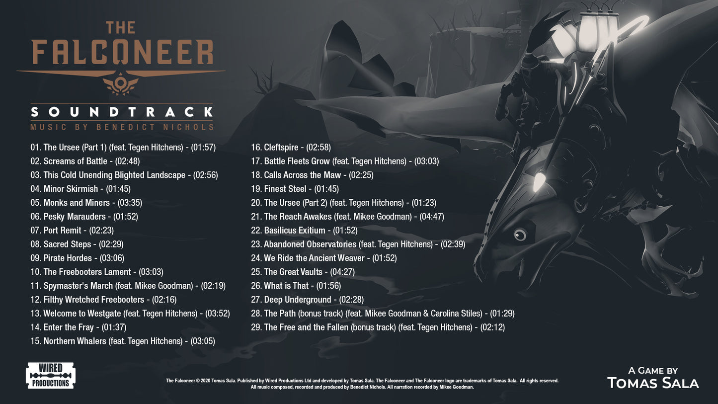 Buy The Falconeer - Official Soundtrack DLC Steam Key Default Title Steam key – fast digital delivery | Volt Keys