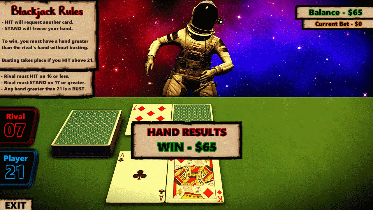Buy Blackjack In Space Steam Key Default Title Steam key – fast digital delivery | Volt Keys