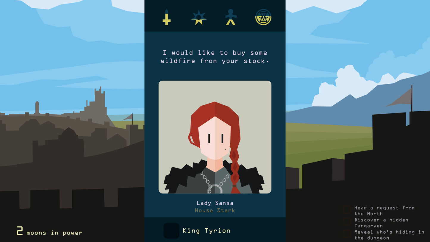 Buy Reigns: Game of Thrones PC Steam Key Default Title Steam key – fast digital delivery | Volt Keys