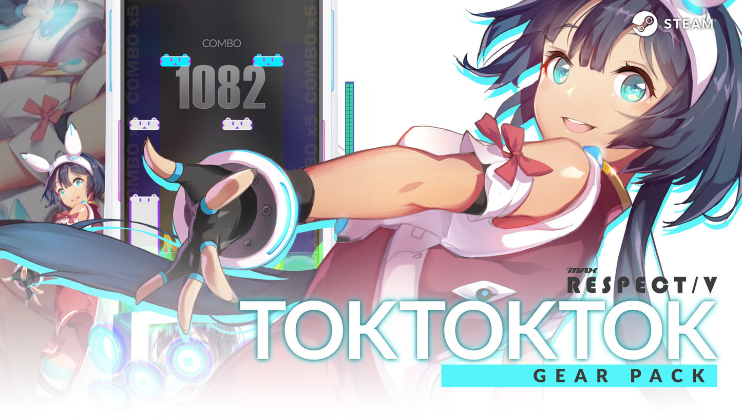 Buy DJMAX RESPECT V - Tok! Tok! Tok! Gear Pack DLC Steam Key Default Title Steam key – fast digital delivery | Volt Keys