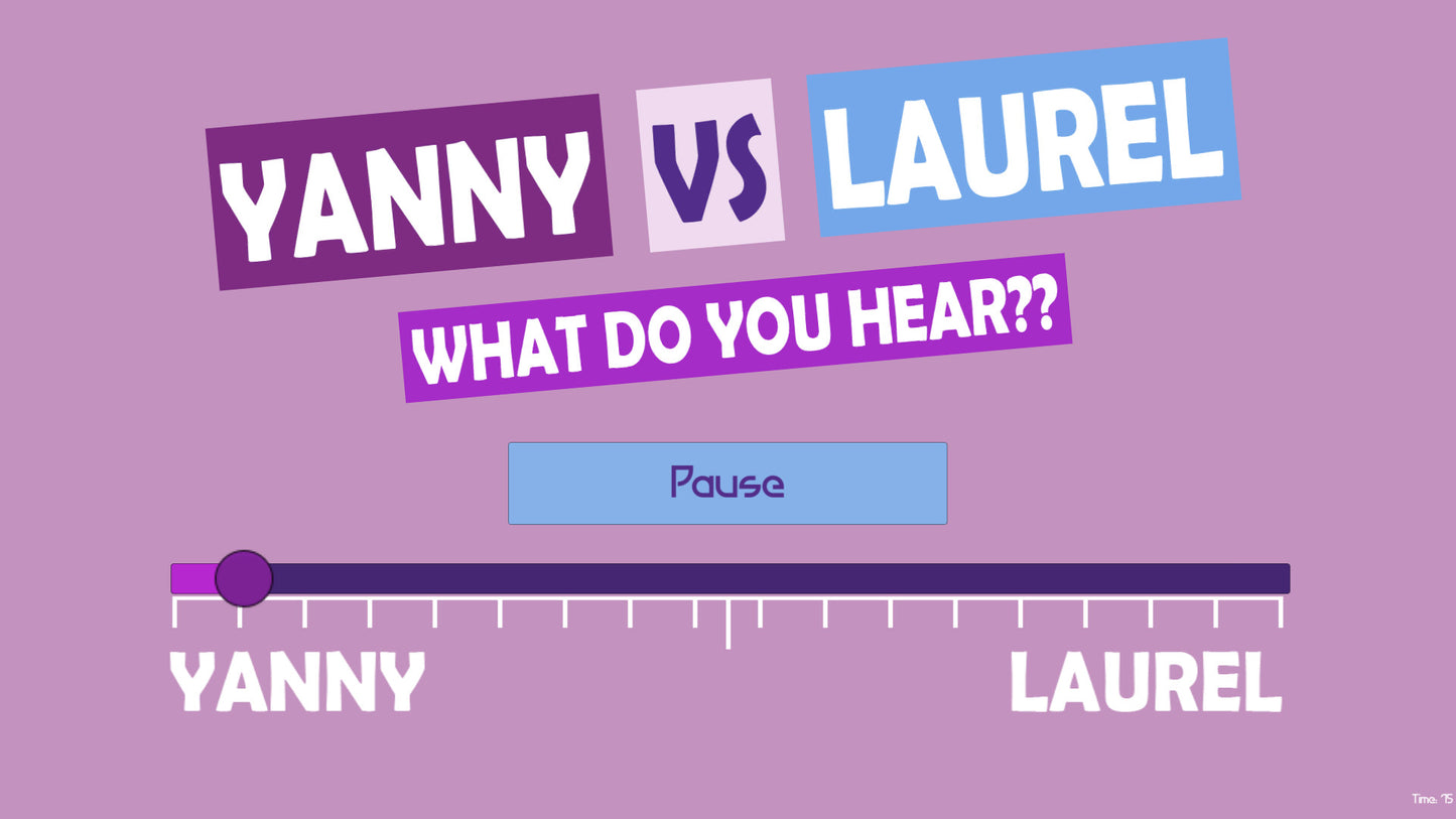 Buy What do you hear?? Yanny vs Laurel Steam Key Default Title Steam key – fast digital delivery | Volt Keys