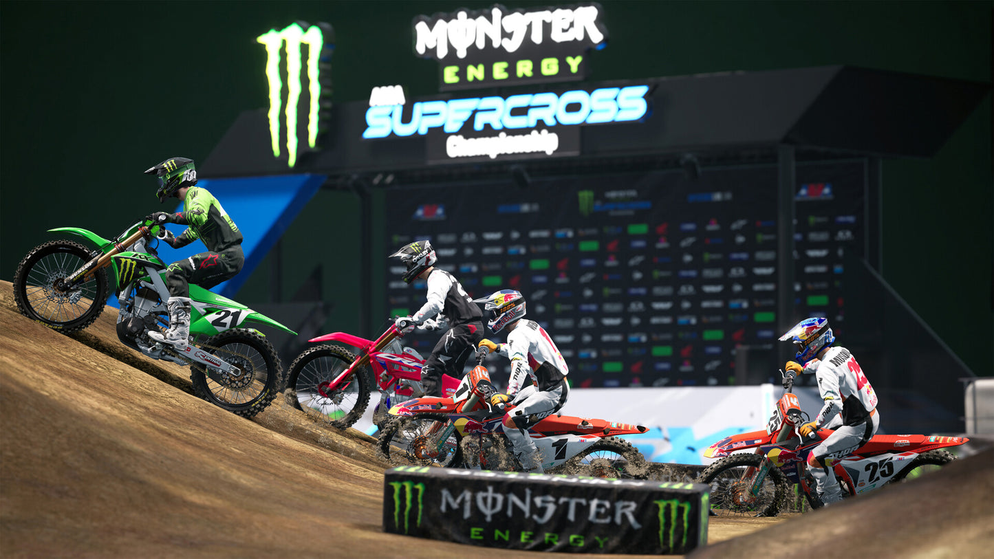 Buy Monster Energy Supercross 6 - The Official Videogame Steam Key Default Title Steam key – fast digital delivery | Volt Keys