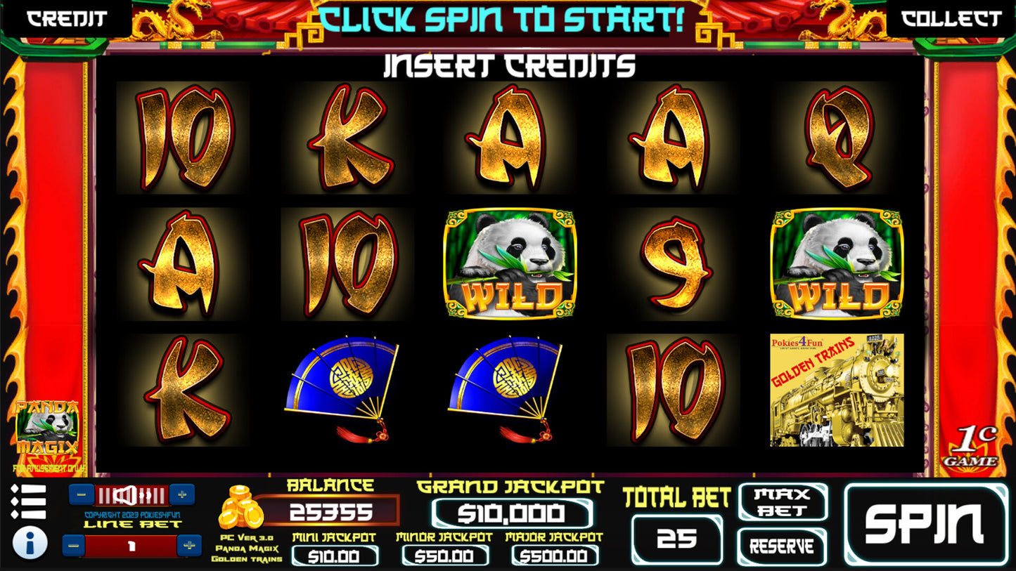 Buy Panda Magix : Golden Trains Edition - Slots Steam Key Default Title Steam key – fast digital delivery | Volt Keys