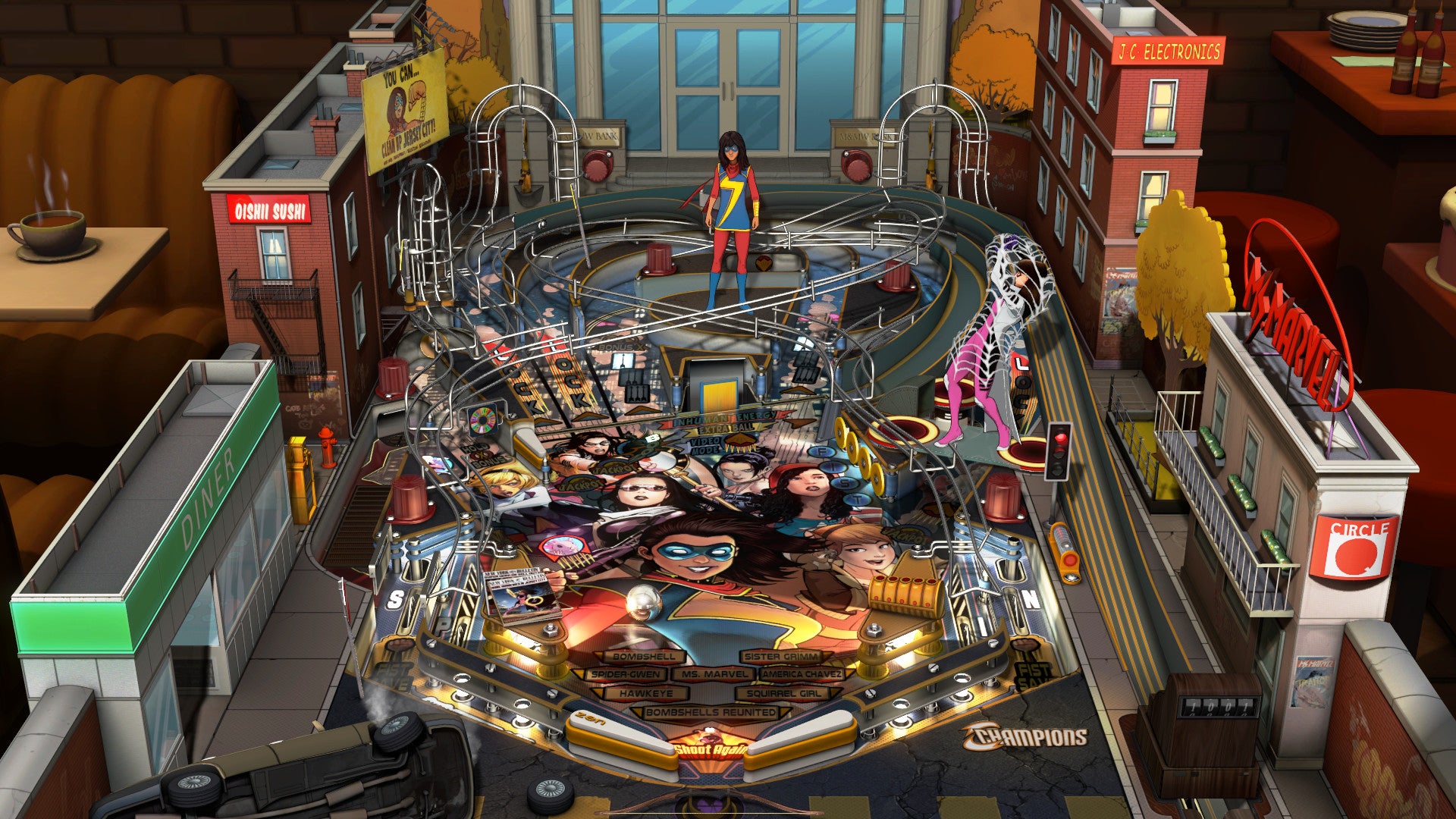 Buy Pinball FX3 - Marvel Pinball - Marvel's Women of Power DLC Steam Key Default Title Steam key – fast digital delivery | Volt Keys