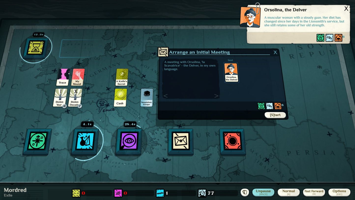 Buy Cultist Simulator - The Exile DLC Steam Key Default Title Steam key – fast digital delivery | Volt Keys