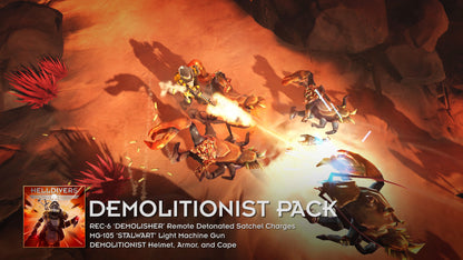 Buy HELLDIVERS - Demolitionist Pack DLC Steam Key Default Title Steam key – fast digital delivery | Volt Keys