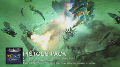 Buy HELLDIVERS - Pistols Perk Pack DLC Steam Key Default Title Steam key – fast digital delivery | Volt Keys
