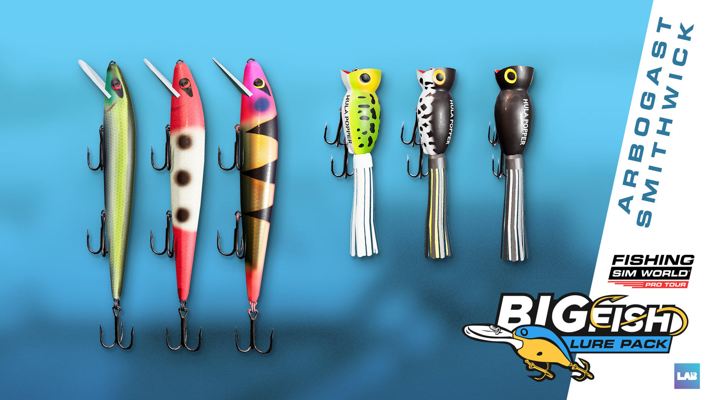 Buy Fishing Sim World: Pro Tour - Big Fish Lure Pack DLC Steam Key Default Title Steam key – fast digital delivery | Volt Keys